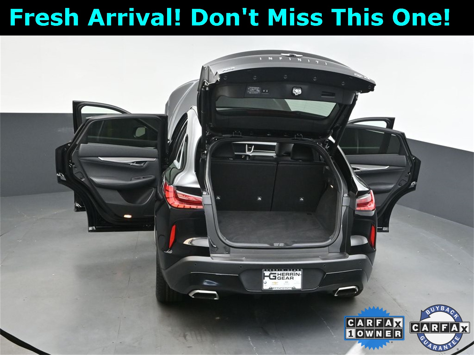 2024 Black Obsidian INFINITI QX55 LUXE AWD SUV