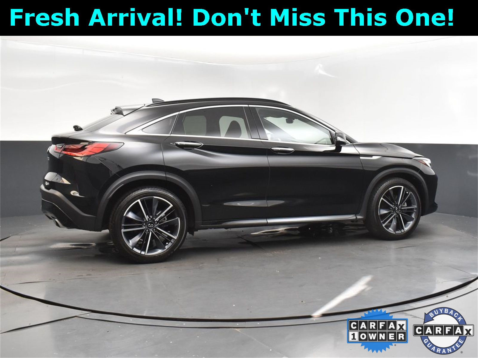 2024 Black Obsidian INFINITI QX55 LUXE AWD SUV