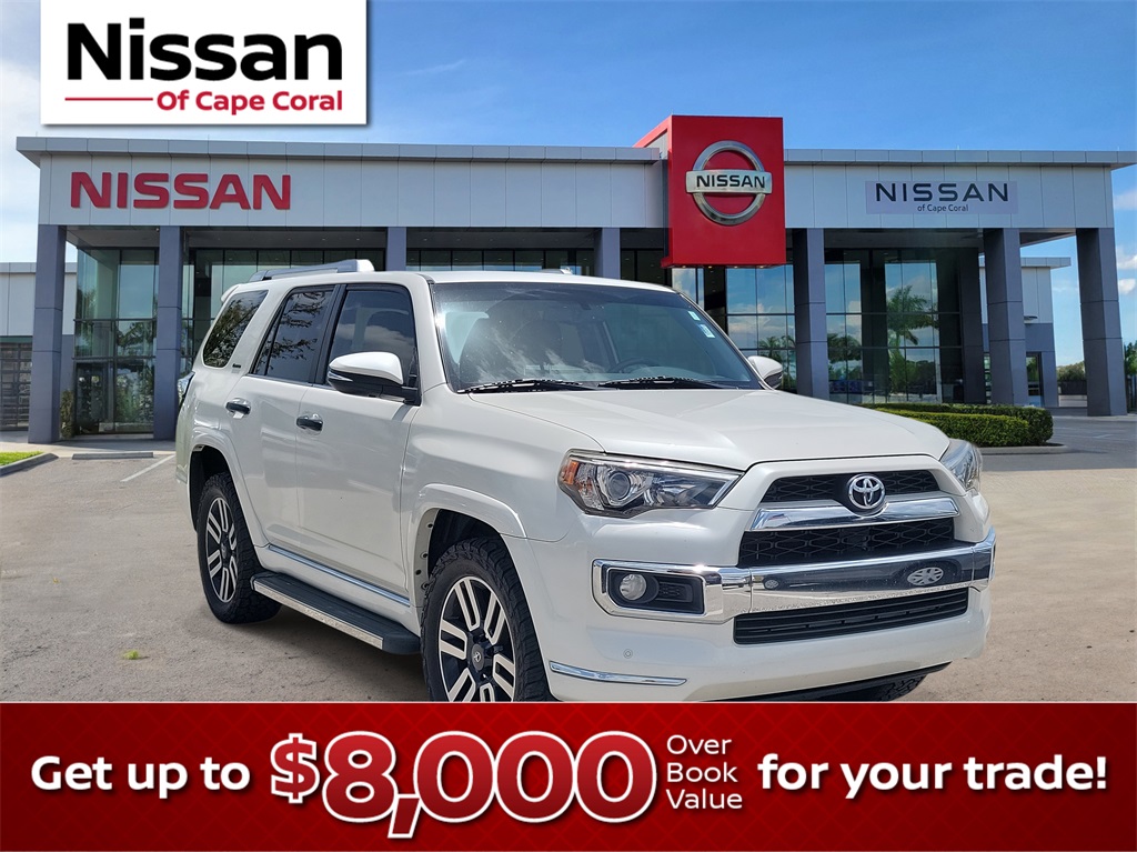 2019 Blizzard Pearl Toyota 4Runner Limited 4X4 SUV