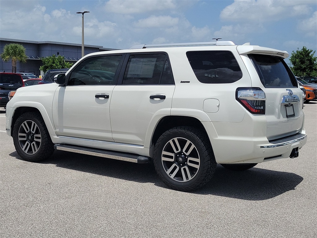 2019 Blizzard Pearl Toyota 4Runner Limited 4X4 SUV