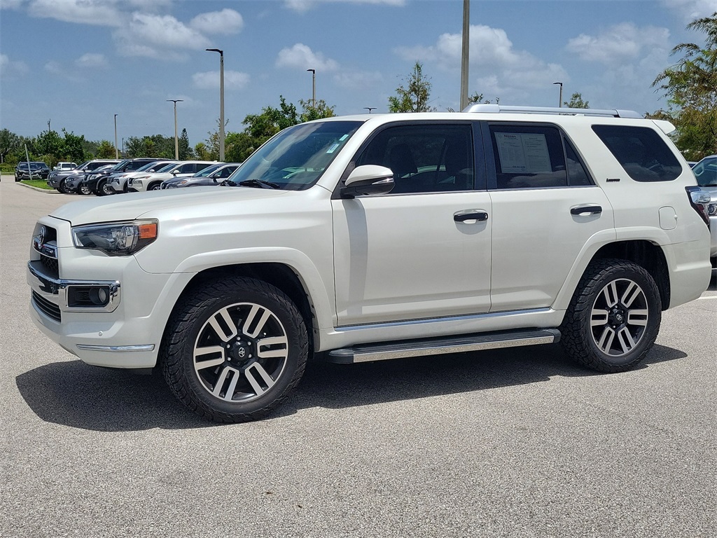 2019 Blizzard Pearl Toyota 4Runner Limited 4X4 SUV