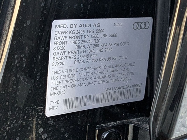 new 2025 Audi Q5 car, priced at $61,300