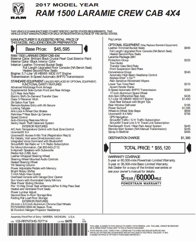 Used 2017 Ram 1500 Truck