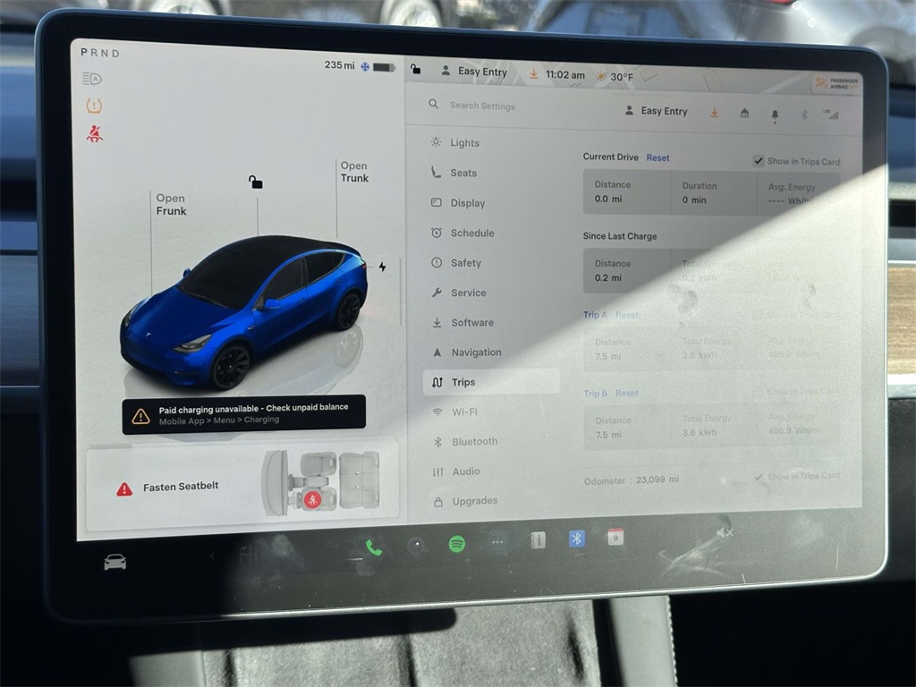 used 2023 Tesla Model Y car, priced at $30,495