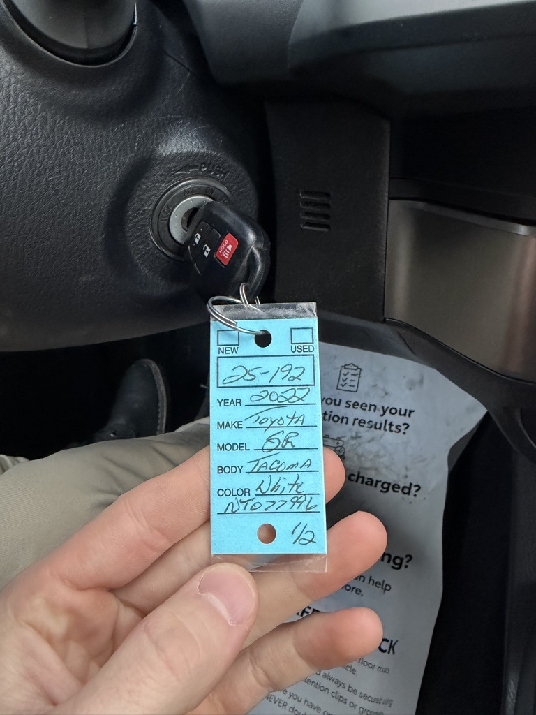 used 2022 Toyota Tacoma car, priced at $32,903