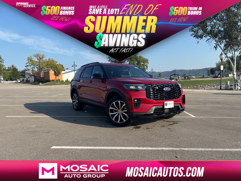 New 2025 Ford Explorer ST-Line SUVs