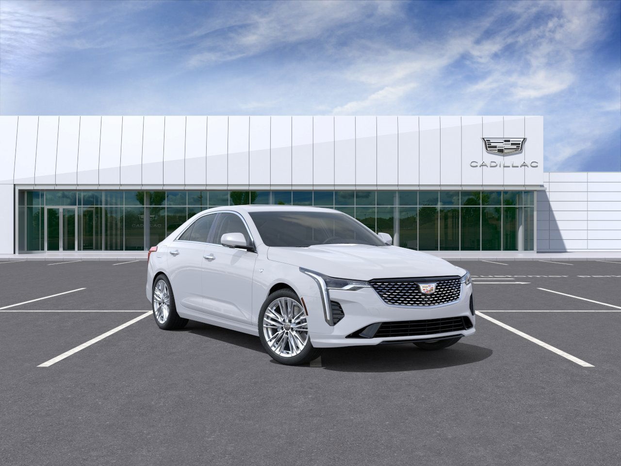 new 2026 Cadillac CT4 car, priced at $60,820
