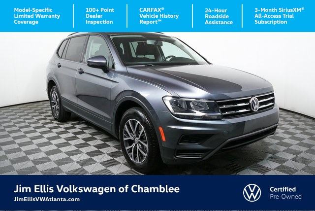 used 2021 Volkswagen Tiguan car, priced at $17,600