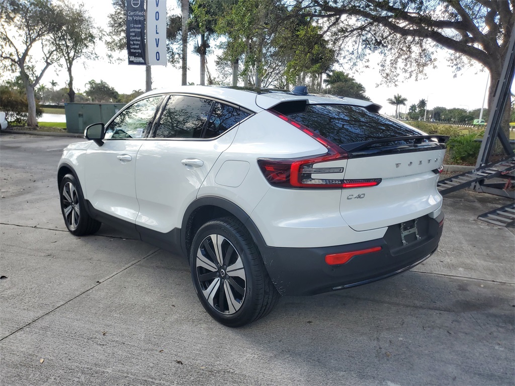 used 2023 Volvo C40 Recharge Pure Electric car, priced at $23,895