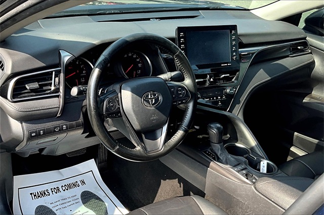 2022 Blue Toyota Camry XSE FWD Sedan