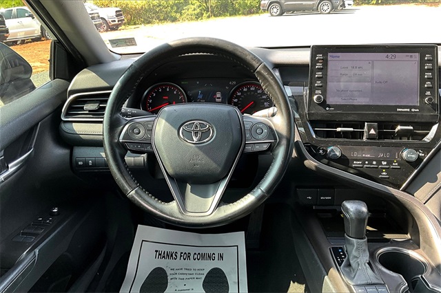 2022 Blue Toyota Camry XSE FWD Sedan