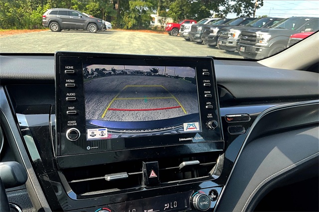 2022 Blue Toyota Camry XSE FWD Sedan