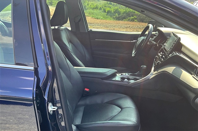 2022 Blue Toyota Camry XSE FWD Sedan