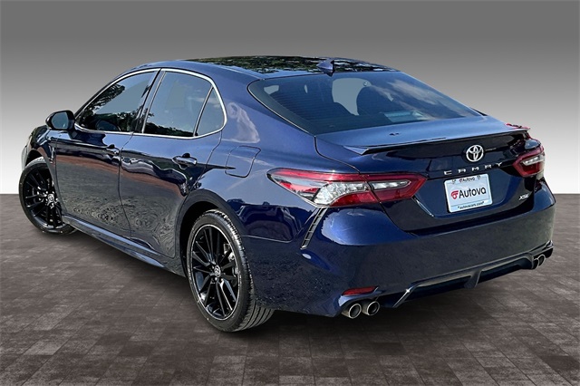 2022 Blue Toyota Camry XSE FWD Sedan