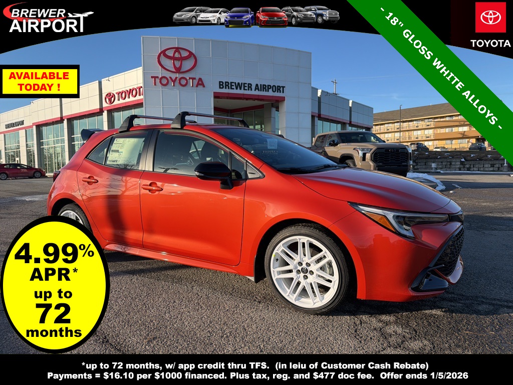 2026 Toyota Corolla Hatchback FX's photo