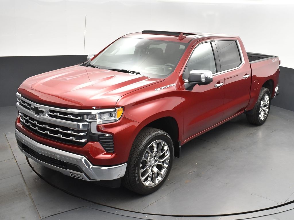 2025 Radiant Red Tintcoat Chevrolet Silverado 1500 LTZ 4X4 Truck