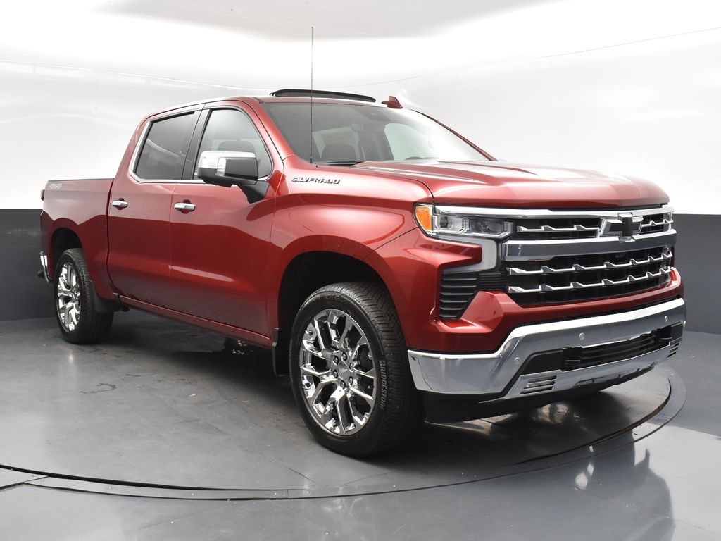 2025 Radiant Red Tintcoat Chevrolet Silverado 1500 LTZ 4X4 Truck