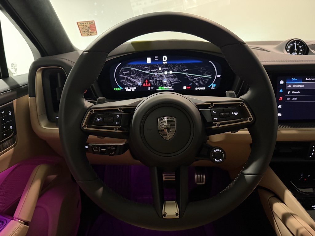 used 2025 Porsche Cayenne E-Hybrid Coupe car, priced at $155,450