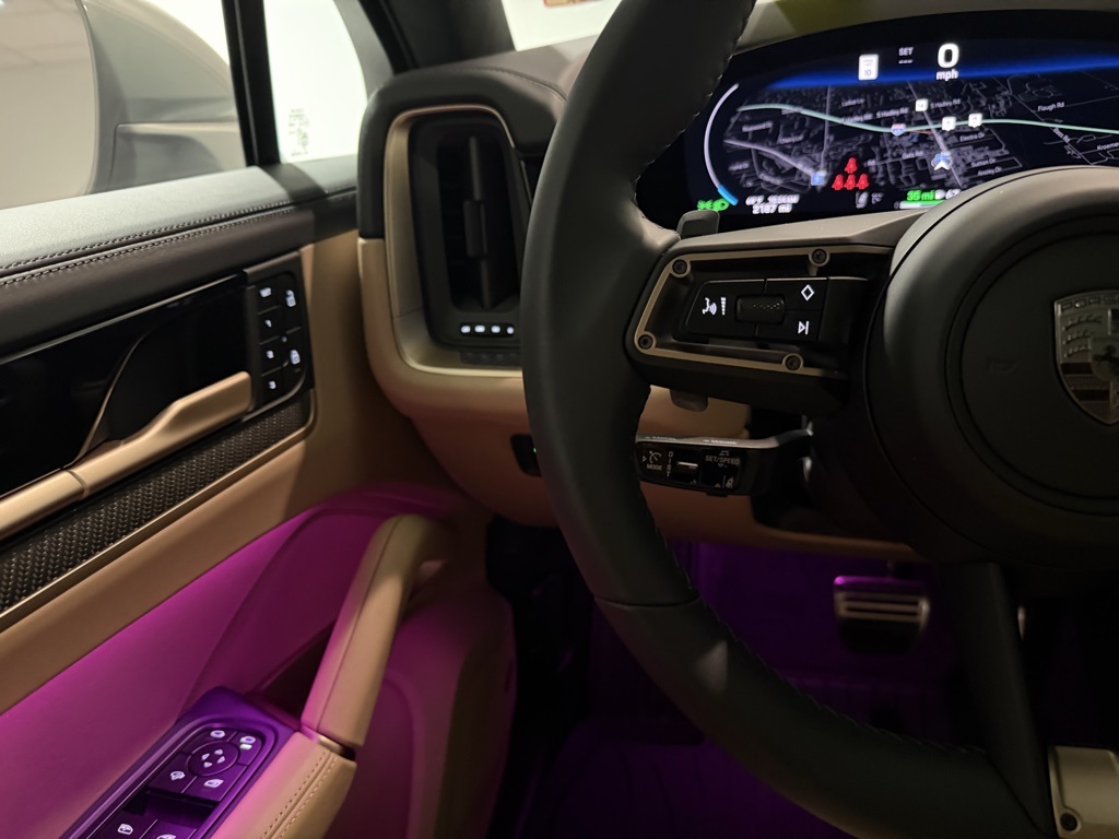 used 2025 Porsche Cayenne E-Hybrid Coupe car, priced at $155,450