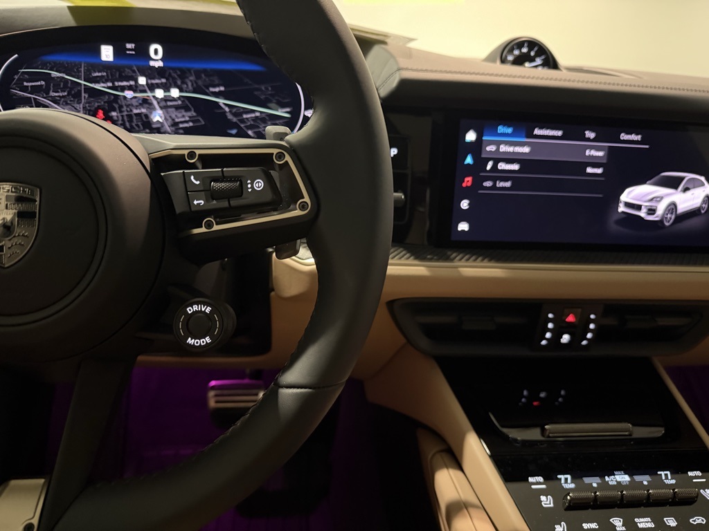 used 2025 Porsche Cayenne E-Hybrid Coupe car, priced at $155,450