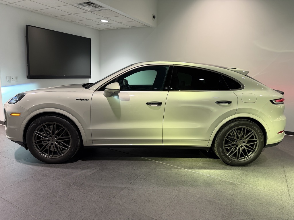 used 2025 Porsche Cayenne E-Hybrid Coupe car, priced at $155,450