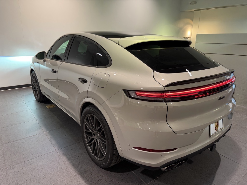 used 2025 Porsche Cayenne E-Hybrid Coupe car, priced at $155,450