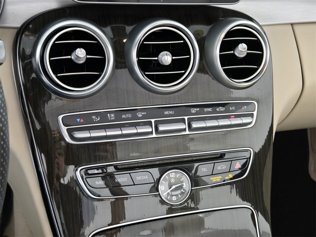 used 2018 Mercedes-Benz C-Class car, priced at $24,900