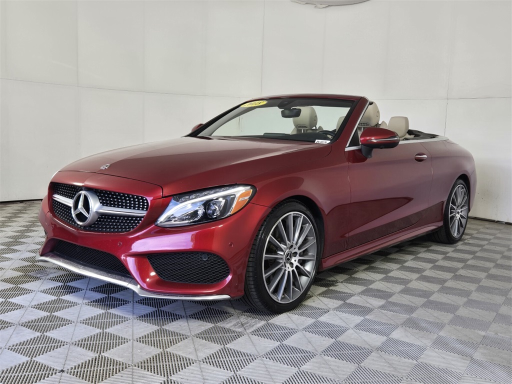 used 2018 Mercedes-Benz C-Class car, priced at $24,900