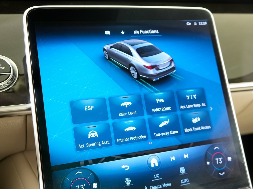 used 2021 Mercedes-Benz S-Class car, priced at $63,988