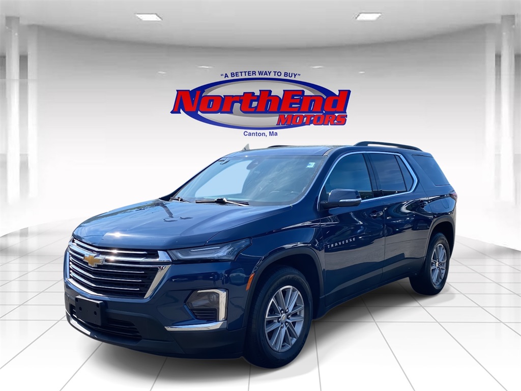 2022 Northsky Blue Metallic Chevrolet Traverse LT AWD SUV
