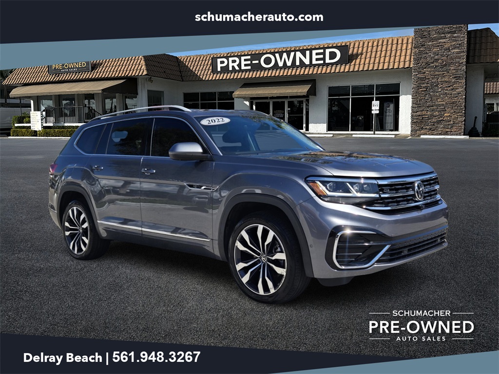 used 2022 Volkswagen Atlas car, priced at $28,488