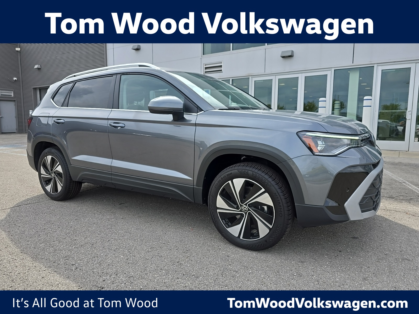 new 2025 Volkswagen Taos car, priced at $27,100