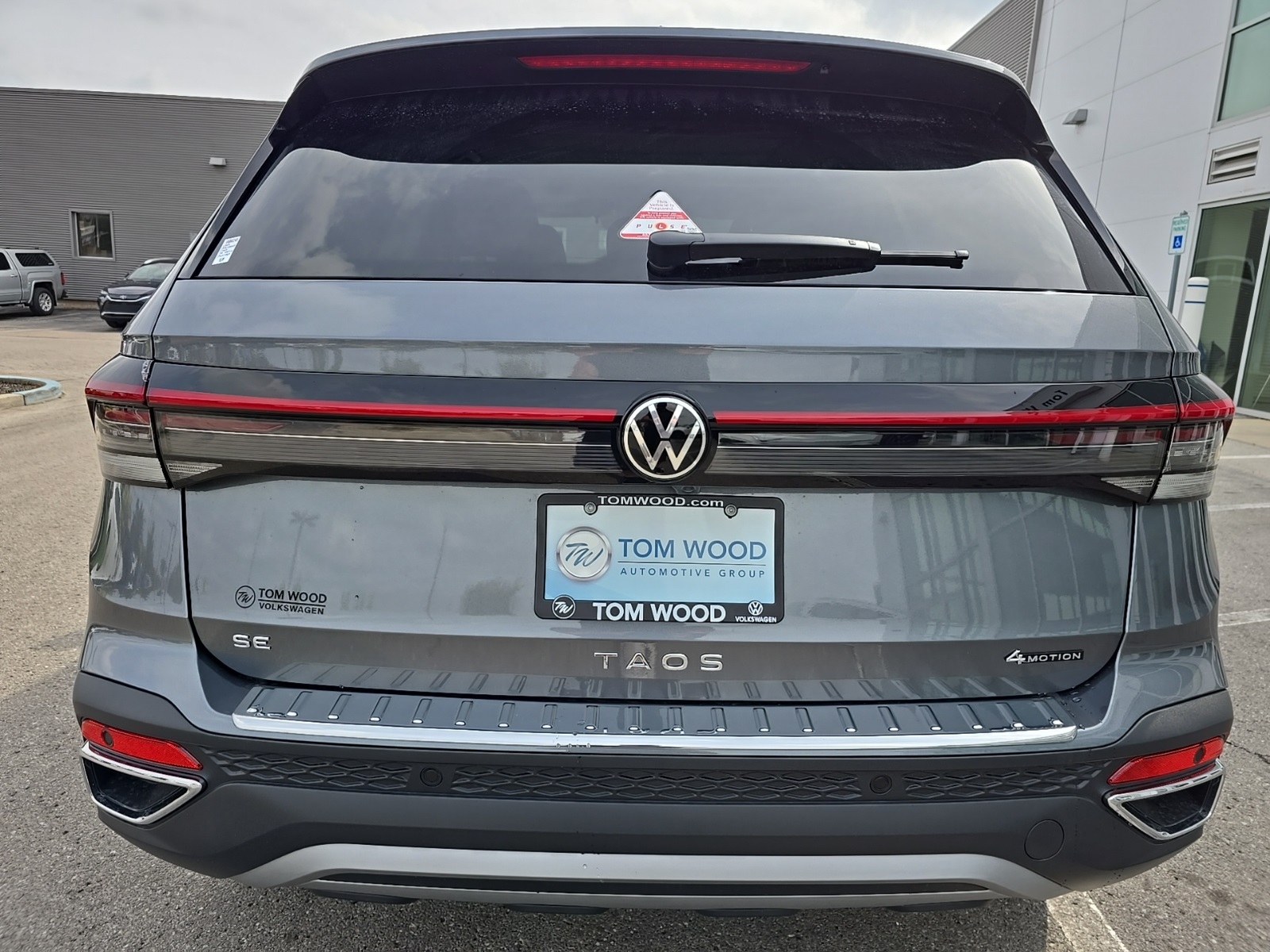 new 2025 Volkswagen Taos car, priced at $27,100