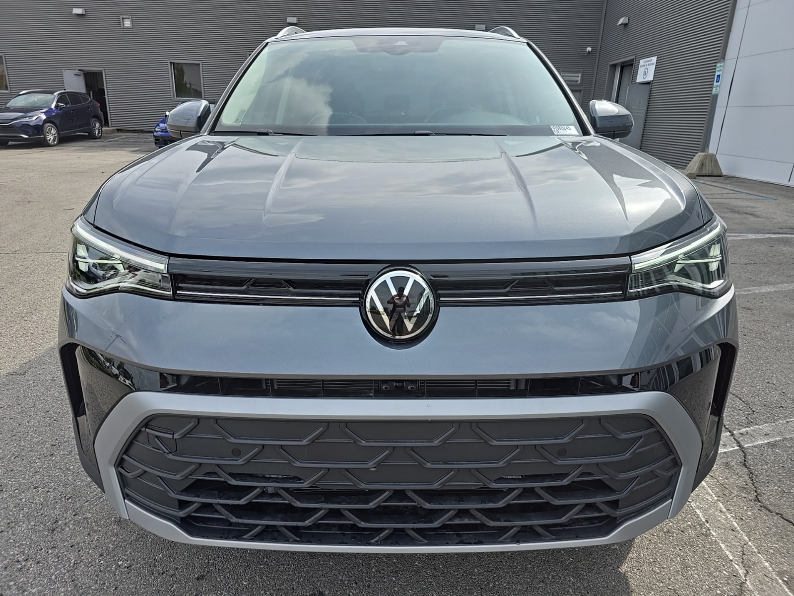 new 2025 Volkswagen Taos car, priced at $27,100