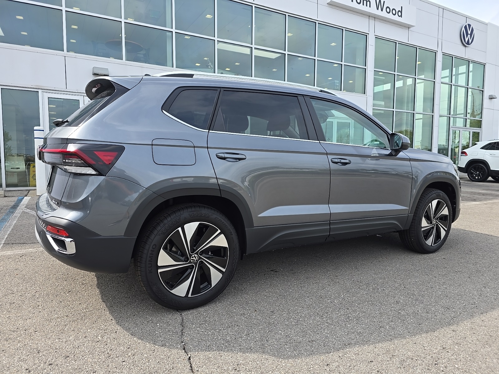 new 2025 Volkswagen Taos car, priced at $27,100