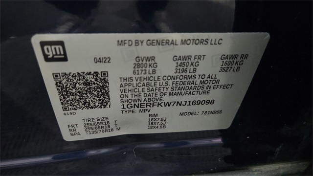 2022 Chevrolet Traverse LS FWD 2022 Chevrolet Traverse LS FWD