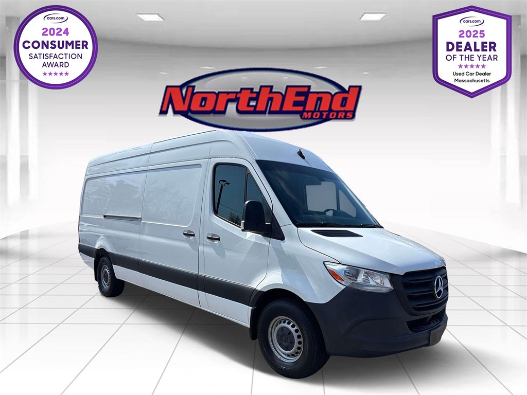 2023 Arctic White Mercedes-Benz Sprinter Cargo Van Cargo 170 WB RWD Van