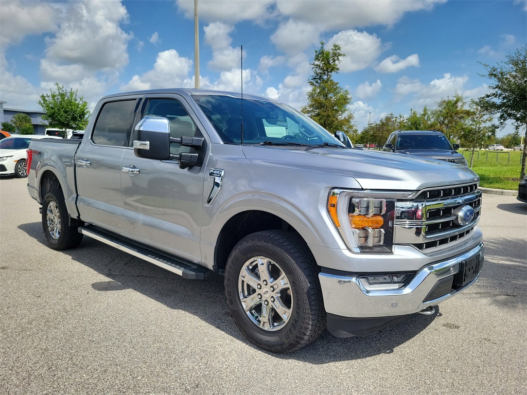 2023 Iconic Silver Metallic Ford F-150 Lariat 4X4 Truck