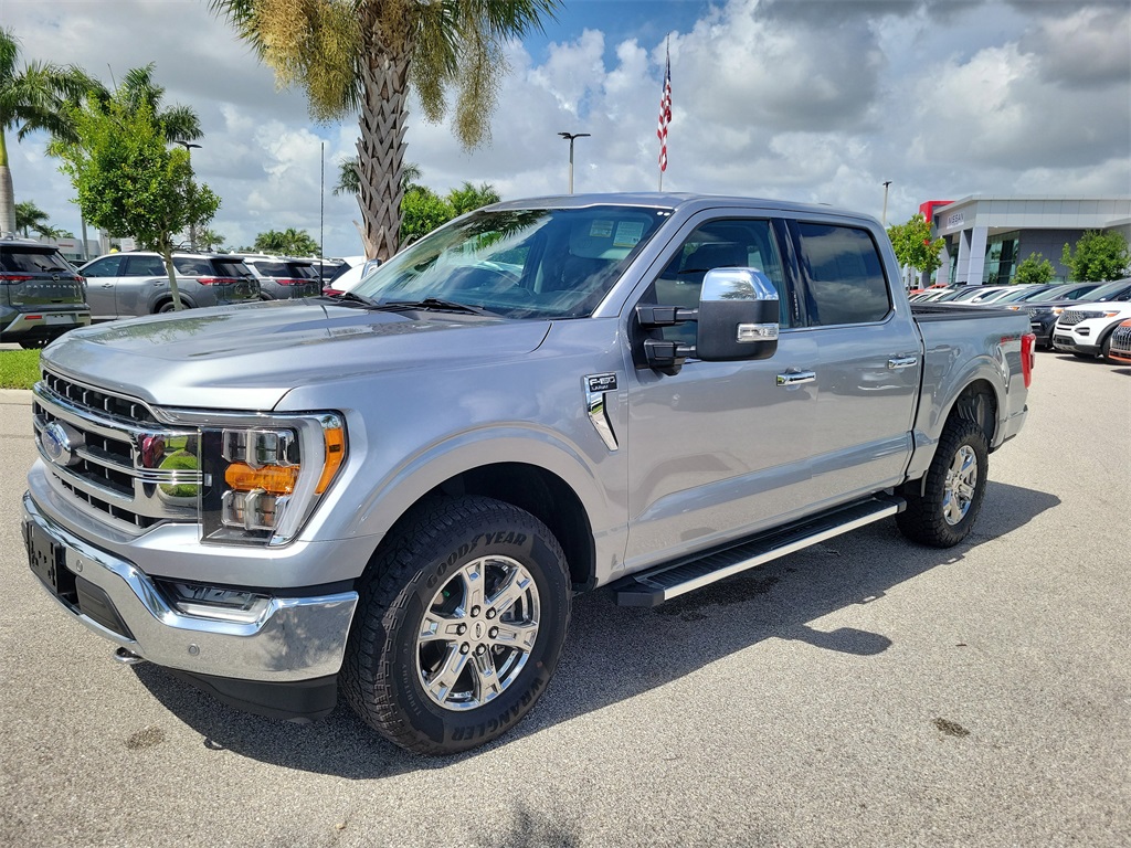 2023 Iconic Silver Metallic Ford F-150 Lariat 4X4 Truck