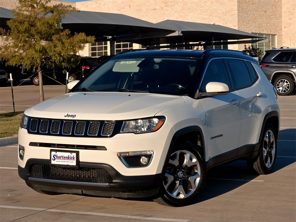 Used 2020 Jeep Compass Limited with VIN 3C4NJCCB5LT114634 for sale in Hudson Oaks, TX