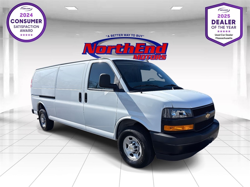 2023 Summit White Chevrolet Express Cargo Van Work Van RWD Van
