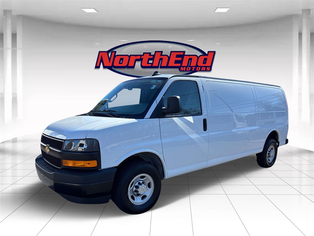 2023 Summit White Chevrolet Express Cargo Van Work Van RWD Van