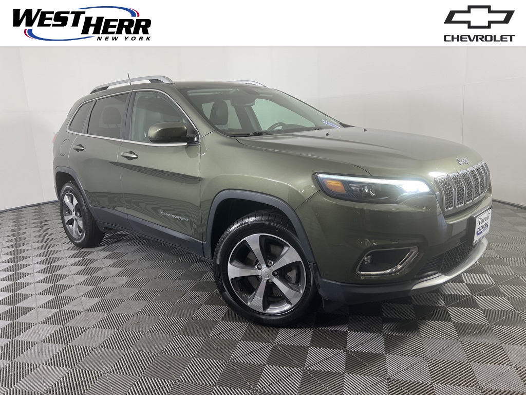 !!CoCo!! Jeep★18インチ★オリーブ Pre-Owned 2018 Jeep Cherokee Limited 4D Sport Utility in