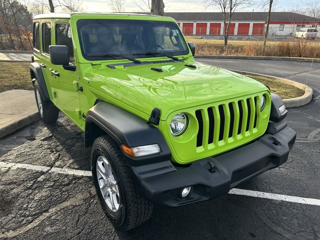 used 2021 Jeep Wrangler car, priced at $23,499