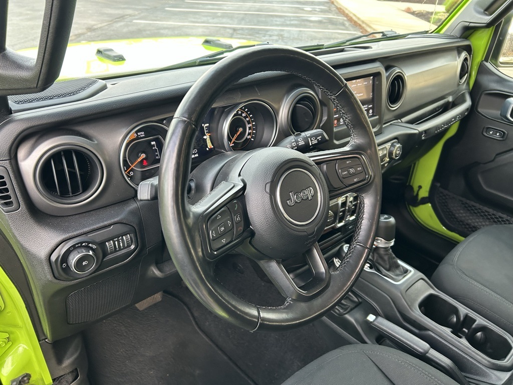 used 2021 Jeep Wrangler car, priced at $23,499