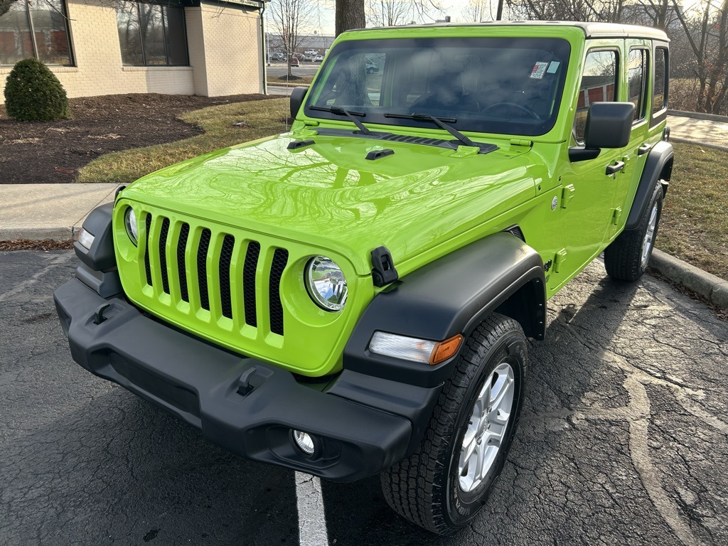 used 2021 Jeep Wrangler car, priced at $23,499