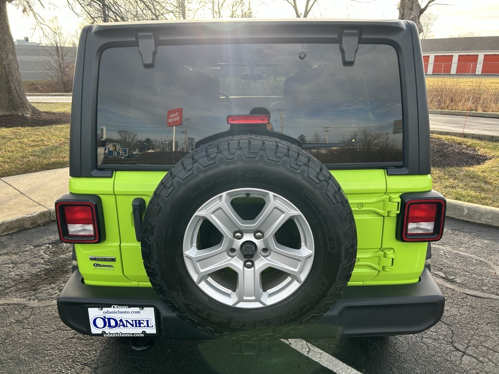 used 2021 Jeep Wrangler car, priced at $23,499