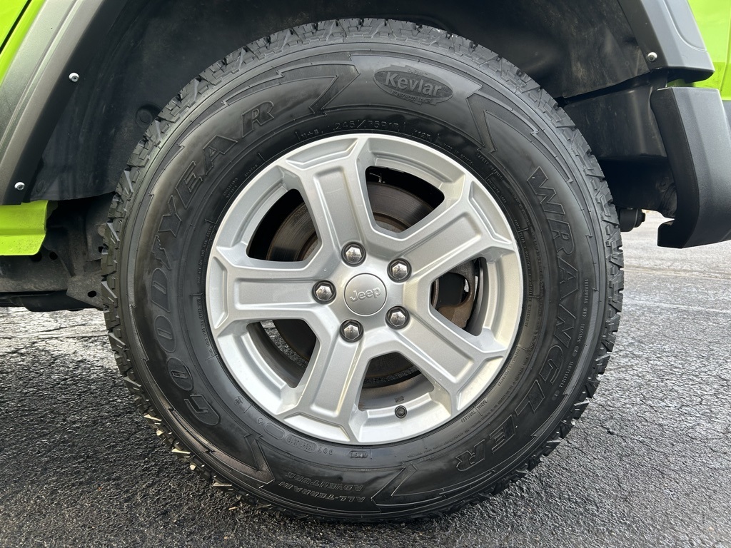 used 2021 Jeep Wrangler car, priced at $23,499