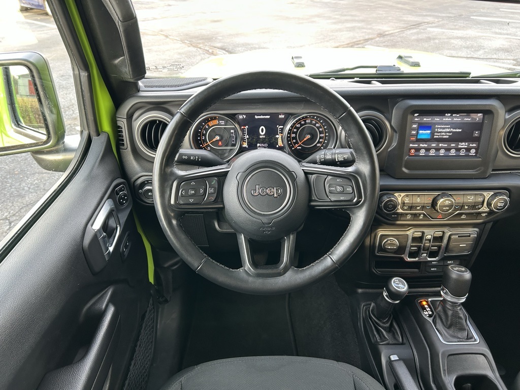 used 2021 Jeep Wrangler car, priced at $23,499