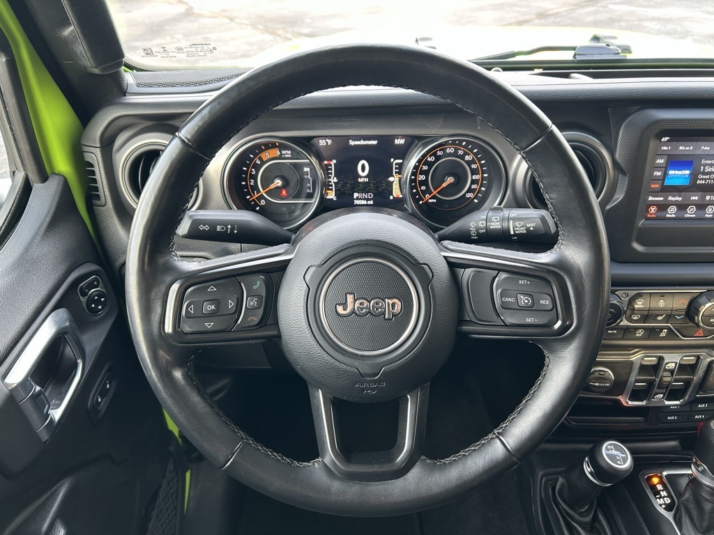 used 2021 Jeep Wrangler car, priced at $23,499